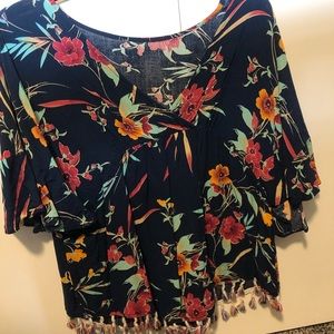 Floral blouse